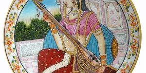 Marble Lady Painting