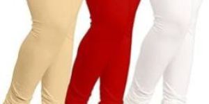 Plain Leggings Cotton Lycra