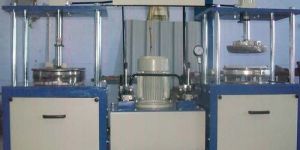 Semi Automatic Double Die Paper Plate Making Machine