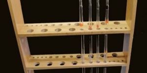 Wooden Pipette Stand