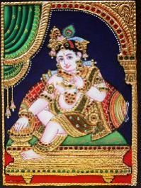 Krishna Tanjore Paintings