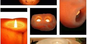 Himalayan Salt Candle Holder