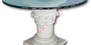 White Marble Center Table