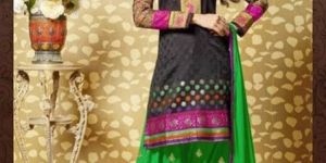 Semi Stitched Salwar Suit