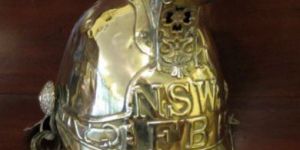 Brass Fireman Helmets