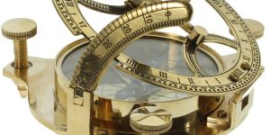 Brass Sundial Compass