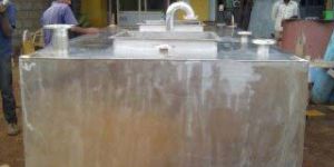Stainless Steel Rectangular Fuel Tank