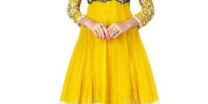 Partywear Unstitched Dress Material With Embroidered Work MFD-1