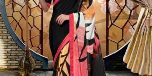 Silk Creap Printed Saree