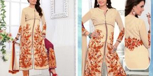 Stylish Gergette Dress Material