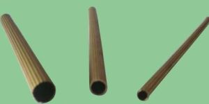Round Reeded Brass Tubes