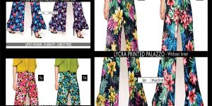 LYCRA PRINTED PALAZZO