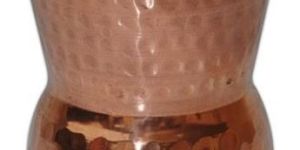 COPPER STEEL MATKA GLASS