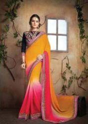 Chiffon Embroidered Sarees