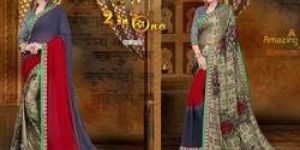Half and Half Sarees