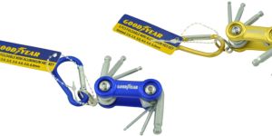 Goodyear Mini Aluminium Hex Key Set