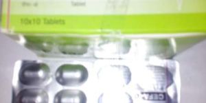 Cefa o Cefixime 200mg & Ofloxacine 200mg tab.