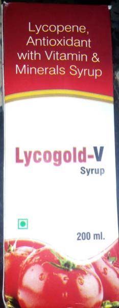 lycopene antioxident with multi vitamin &multi mineral syru