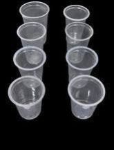 Round Disposable Plastic Glass