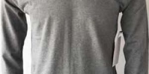 Mens Knitted V Neck T-Shirt