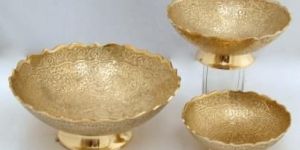 Brass Fruit Bowls
