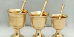 Brass Mortar & Pestle