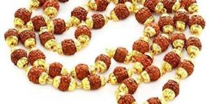 GCMR Beads Yellow Gold Plated Alloy Chain