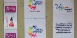 Multicolor Satin Label Printing