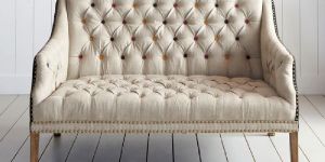 Colored Button Sofa