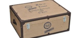 Printed Leather Storage