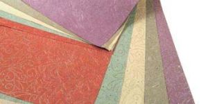 Handmade Dew Design Paper