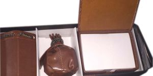 Leather Desktop Organizer
