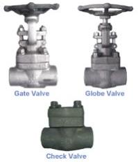 Forged Steel Gate, Globe & Check Valves IVGTF, IVGLF, IVLCHF