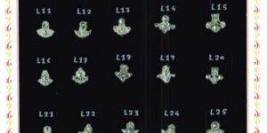 Single Line 3 Notch Anklet Casting