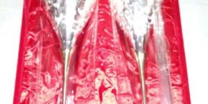 Metal Wine Glass Set