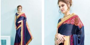 Pure Silk Georgette Saree