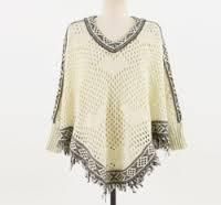 Embroidered Poncho