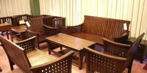 Teak Wood Sofa Set
