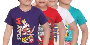 Boys Round Neck T-shirts