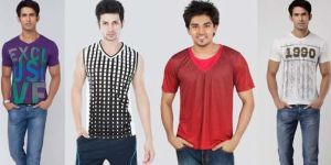 Mens V Neck T-Shirts