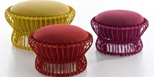 Round Poufs