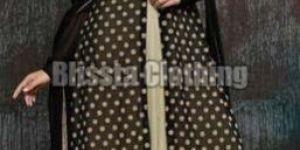 Black Georgette Anarkali Suit