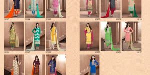 Chanderi Churidar Dress Material