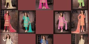Pure Chanderi Cotton Dress Material