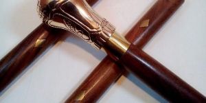 Brass Handle Walking Stick