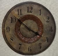 Metal Accent Wall Clock