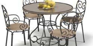 Iron Dining Set