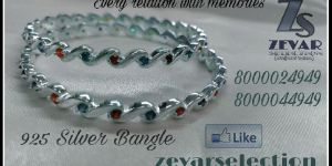 925 Silver Bangles