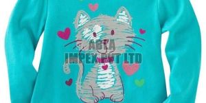 Girls Round Neck T-Shirts