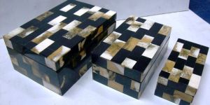 Artistic Resin Chemcial Crafted Box